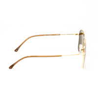 Thumbnail for Dries Van Noten x Linda Farrow Gold Sunglasses