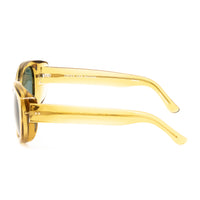 Thumbnail for Dries Van Noten x Linda Farrow Yellow/Amber Sunglasses