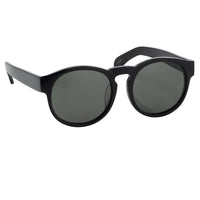 Thumbnail for Dries Van Noten Unisex Round Grey Sunglasses DVN23C1SUN