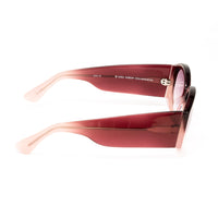 Thumbnail for Dries Van Noten x Linda Farrow Burgundy Sunglasses