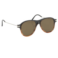 Thumbnail for Dries Van Noten Unisex Round Brown Sunglasses DVN34C6SUN