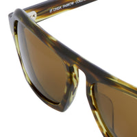 Thumbnail for Dries Van Noten Unisex Square Yellow Sunglasses DVN39C4SUN