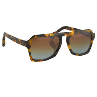 Thumbnail for Dries Van Noten Unisex Square Grey Sunglasses DVN39C5SUN