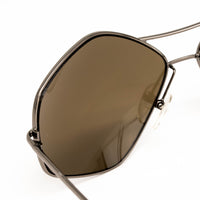 Thumbnail for Dries Van Noten x Linda Farrow Brown Sunglasses