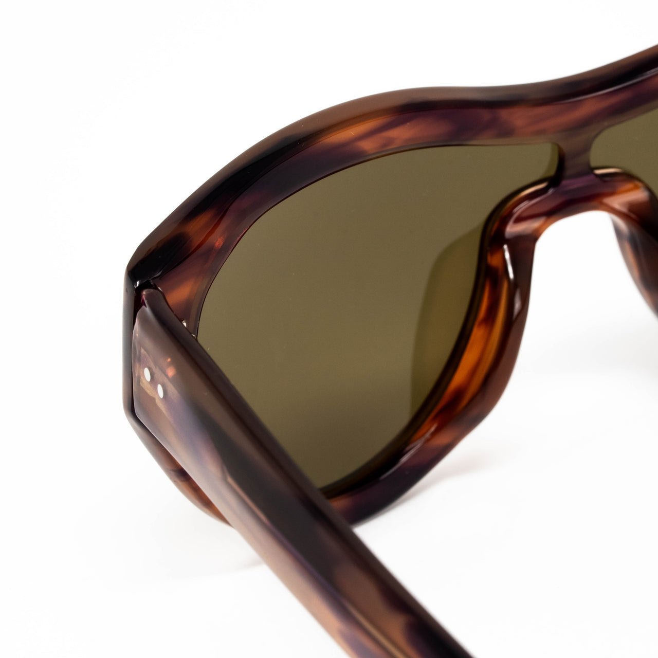 Dries Van Noten x Linda Farrow Tortoiseshell Sunglasses