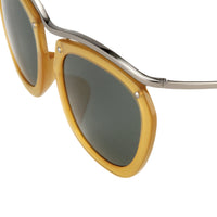 Thumbnail for Dries Van Noten Ladies Round Grey Sunglasses DVN50C4SUN