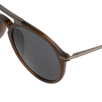 Thumbnail for Dries Van Noten Unisex Round Grey Sunglasses DVN54C3SUN