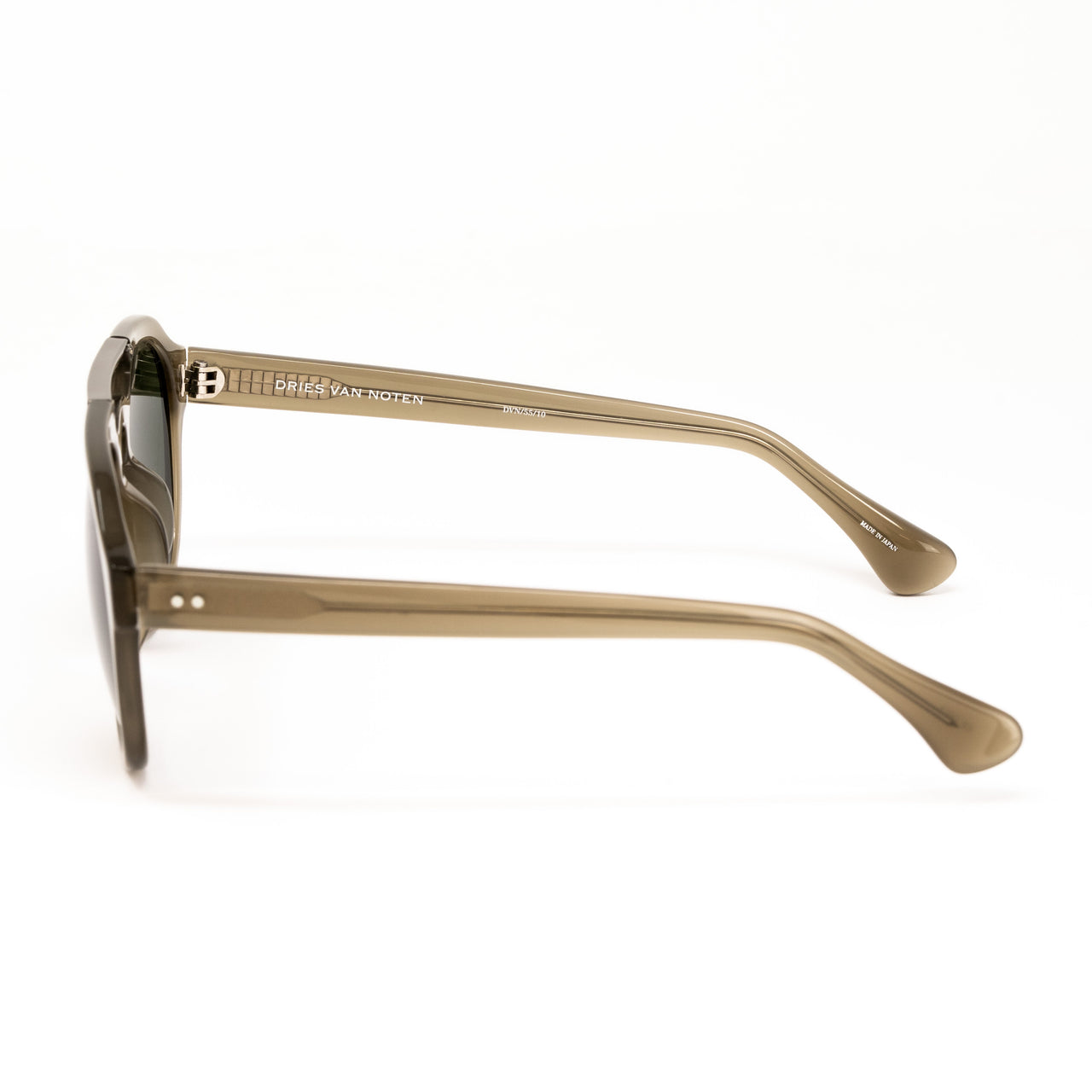 Dries Van Noten x Linda Farrow Brown Sunglasses