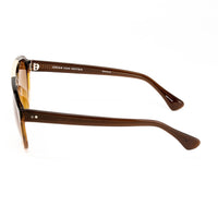 Thumbnail for Dries Van Noten x Linda Farrow Dark Brown Sunglasses