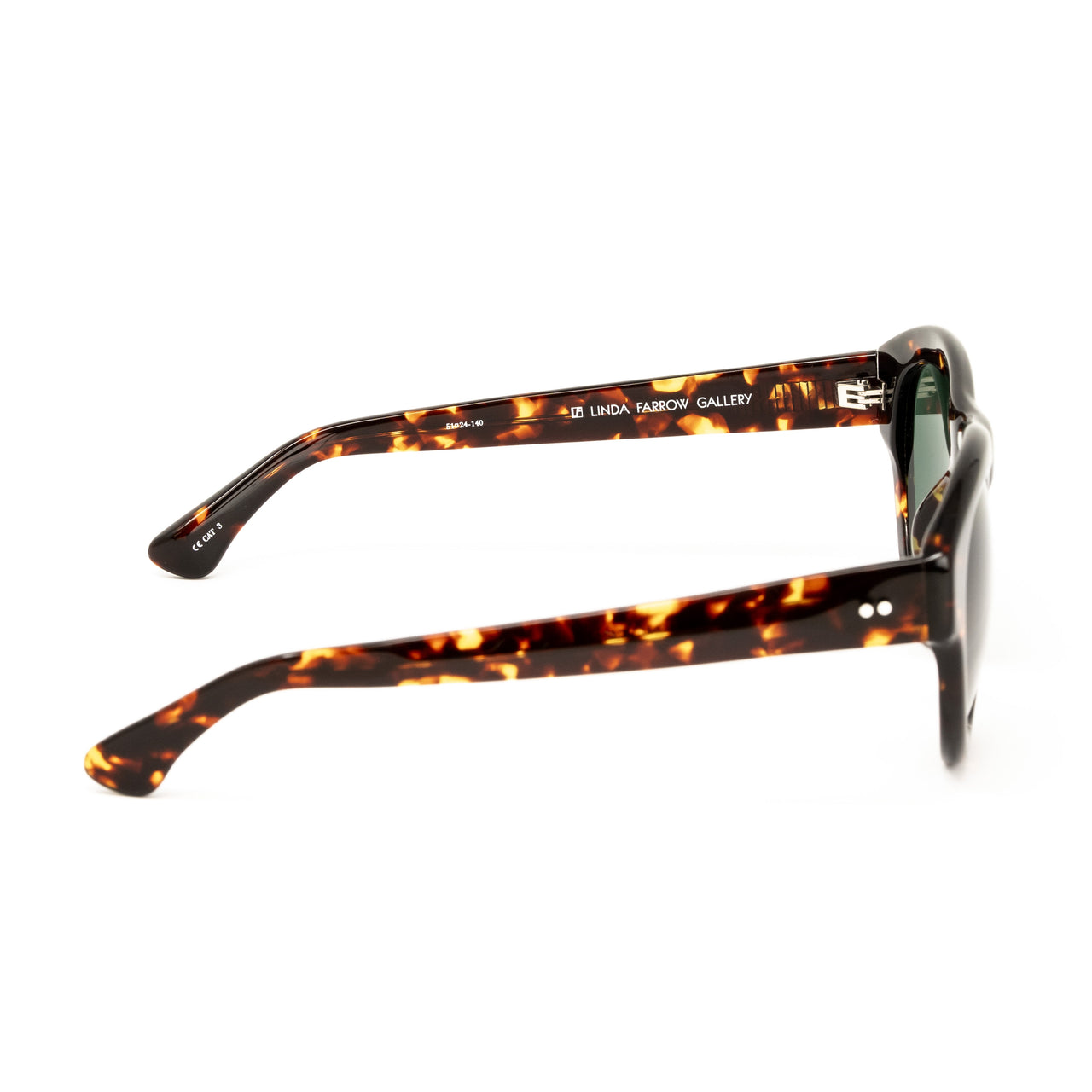 Dries Van Noten x Linda Farrow Tortoiseshell Sunglasses