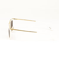 Thumbnail for Dries Van Noten x Linda Farrow White/Gold Sunglasses