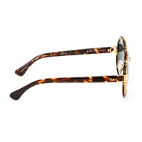 Thumbnail for Dries Van Noten x Linda Farrow Tortoise/Gold Sunglasses