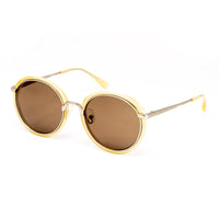 Thumbnail for Dries Van Noten x Linda Farrow Yellow Sunglasses