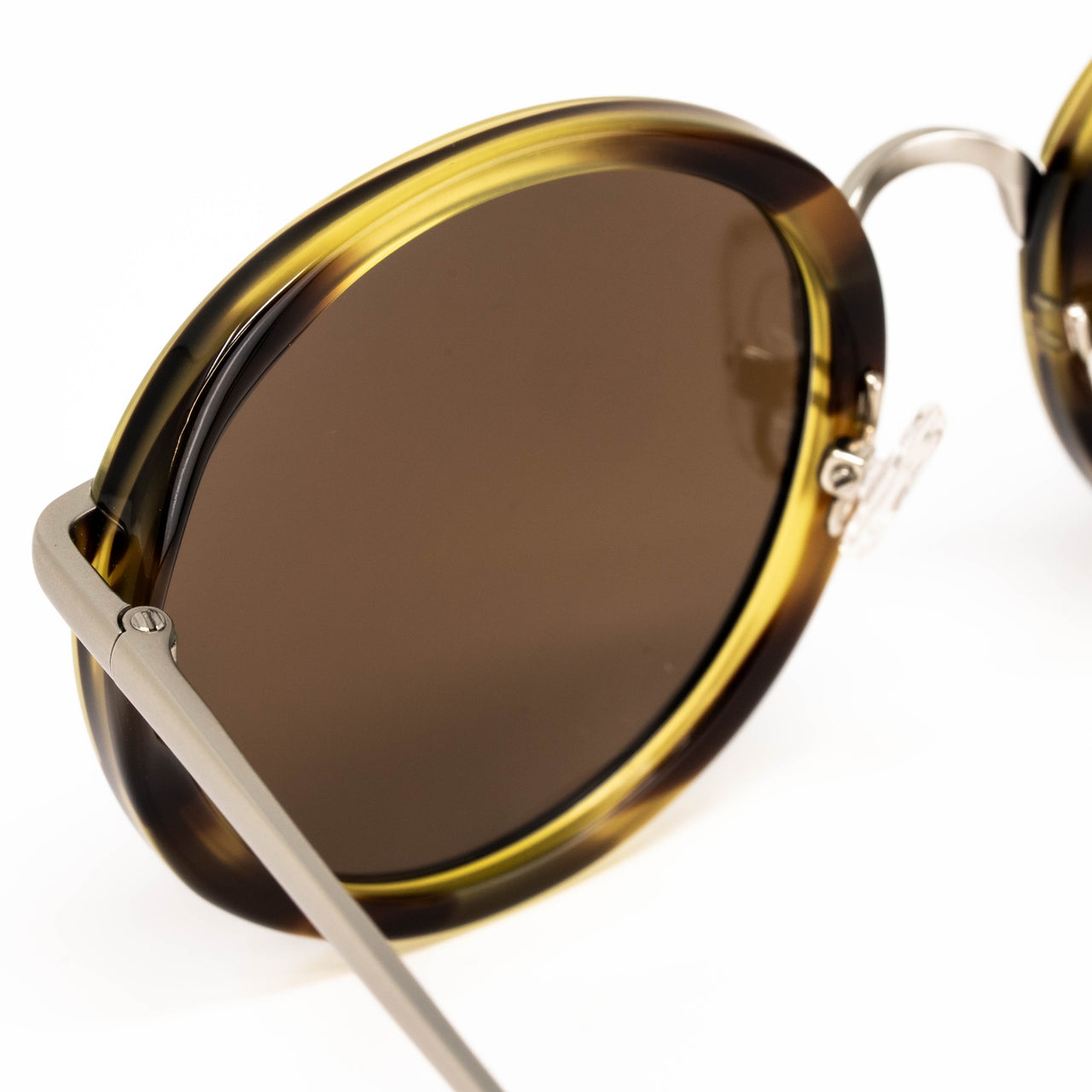 Dries Van Noten X Linda Farrow Amber-Tone Sunglasses