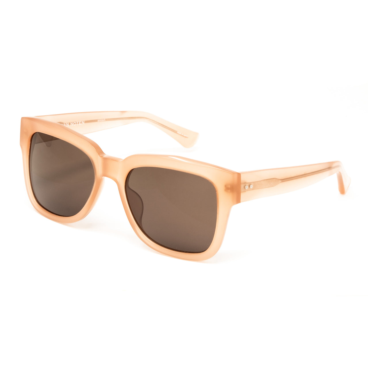 Dries Van Noten x Linda Farrow Peach Sunglasses