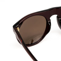 Thumbnail for Dries Van Noten x Linda Farrow Burgundy Sunglasses