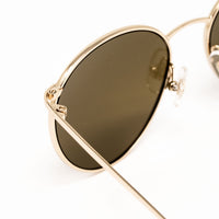 Thumbnail for Dries Van Noten x Linda Farrow Gold Sunglasses