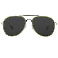 Thumbnail for Dries Van Noten Men's Aviator Grey Sunglasses DVN97C1SUN