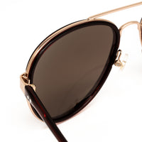 Thumbnail for Dries Van Noten x Linda Farrow Gold Sunglasses
