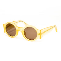 Thumbnail for Dries Van Noten x Linda Farrow Yellow Sunglasses