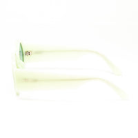 Thumbnail for Dries Van Noten x Linda Farrow Green Sunglasses