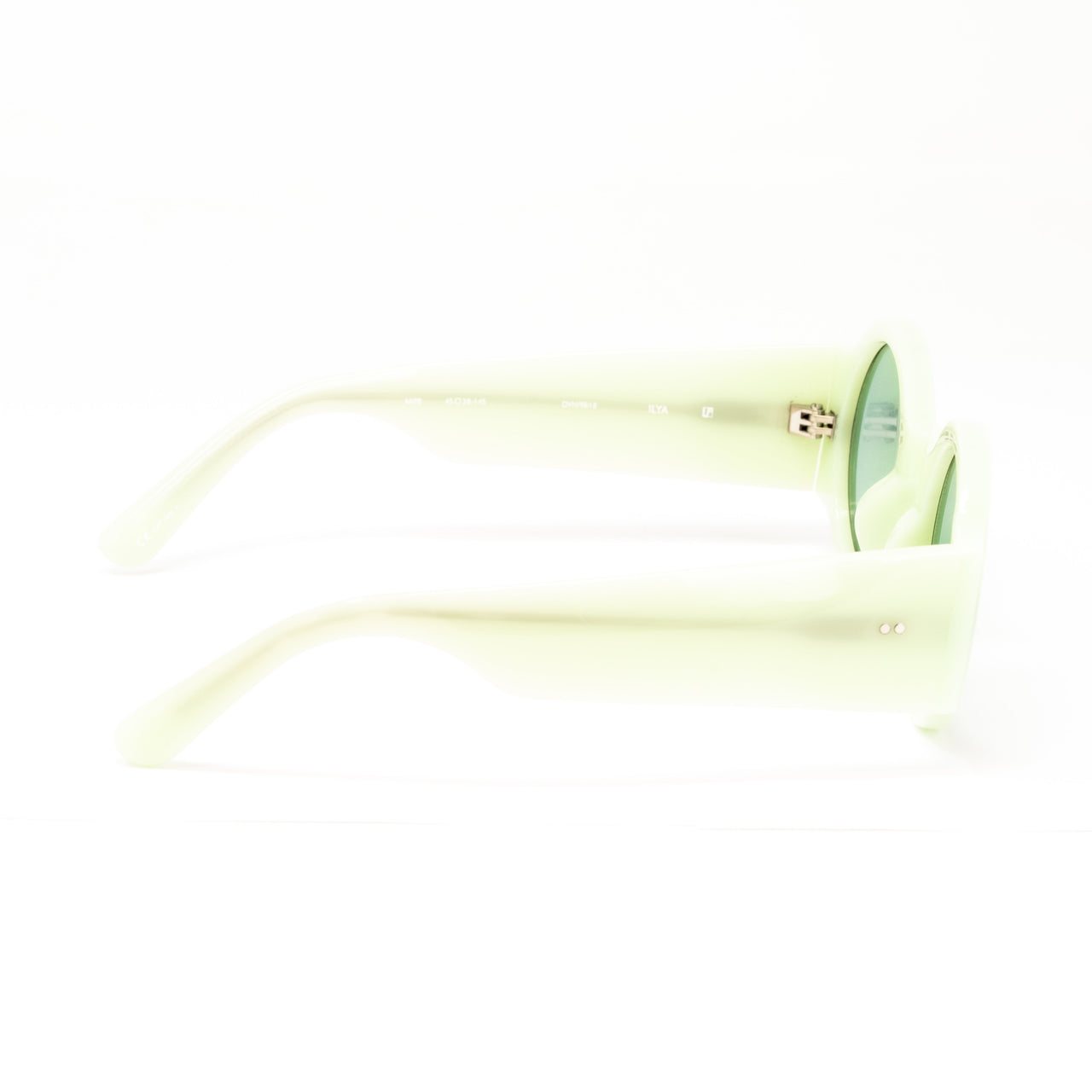 Dries Van Noten x Linda Farrow Green Sunglasses