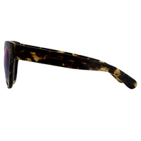 Thumbnail for Erdem Unisex Round Green Sunglasses EDM11C2SUN