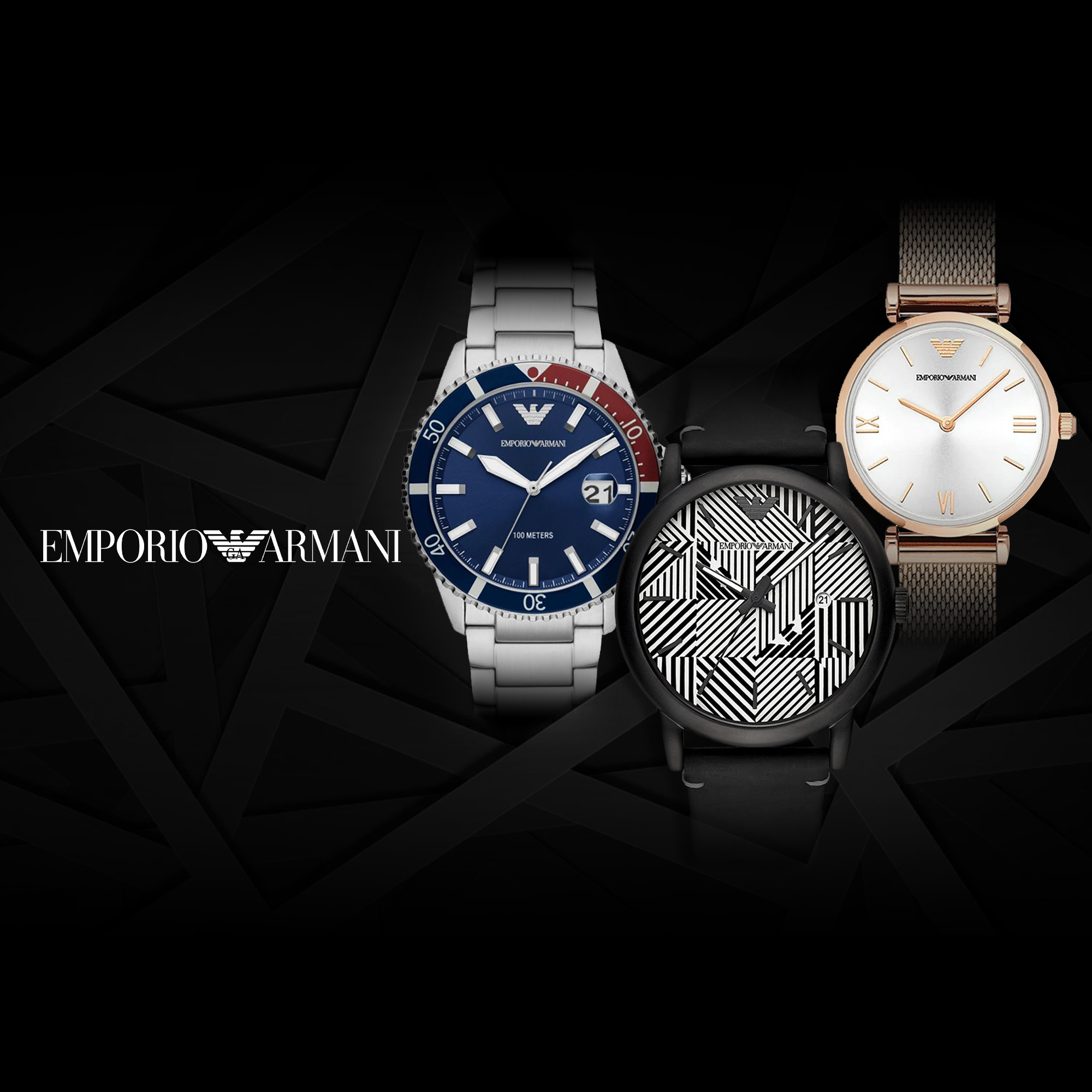 37 Emporio Armani Men'S Watches • Official Retailer • Watchard.com