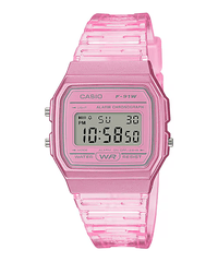 Thumbnail for Casio POP Series F-91WS-4DF Unisex Pink Digital Watch