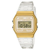 Thumbnail for Casio Unisex Digital Watch 35mm Transparent Gold