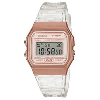 Thumbnail for Casio Unisex Digital Watch 35mm Transparent Rose Gold