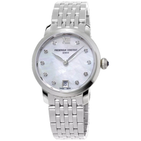 Thumbnail for Frederique Constant Slimline Ladies Silver Watch FC-220MPWD1S26B