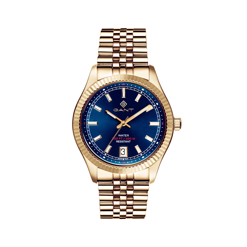 Gant Sussex 44-IPG Men's Blue Watch G166018