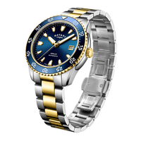 Thumbnail for Rotary Henley Men's Two-Tone Blue Watch GB05131/05