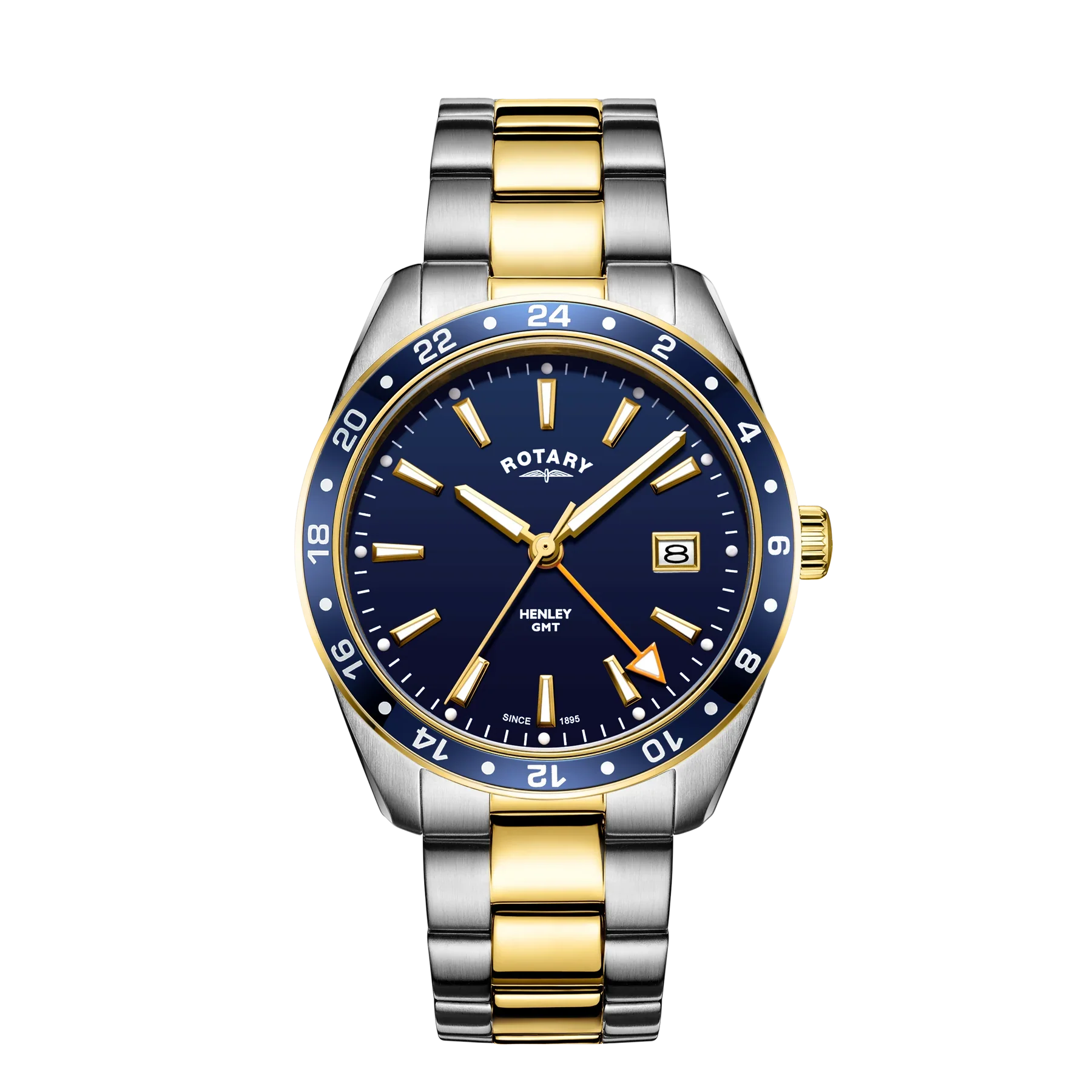 Rotary Henley GMT Men's Blue Watch GB05296/05