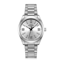 Thumbnail for Rotary Heritage Sport Men's Silver Watch