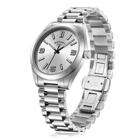 Thumbnail for Rotary Heritage Sport Men's Silver Watch