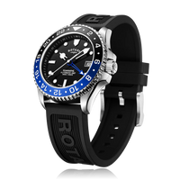 Thumbnail for Rotary Seamatic GMT Men's Blue Black Watch GS04378/96