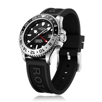 Thumbnail for Rotary Seamatic GMT Men's Black Watch GS04378/97