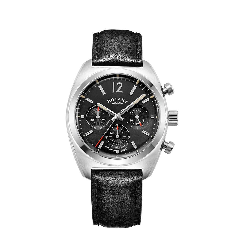 Rotary RW 1895 Chronograph Men's Black Watch GS05485/65