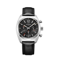 Thumbnail for Rotary RW 1895 Chronograph Men's Black Watch GS05485/65