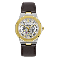 Thumbnail for Rotary Skeleton Men's Gold Watch GS05496/06