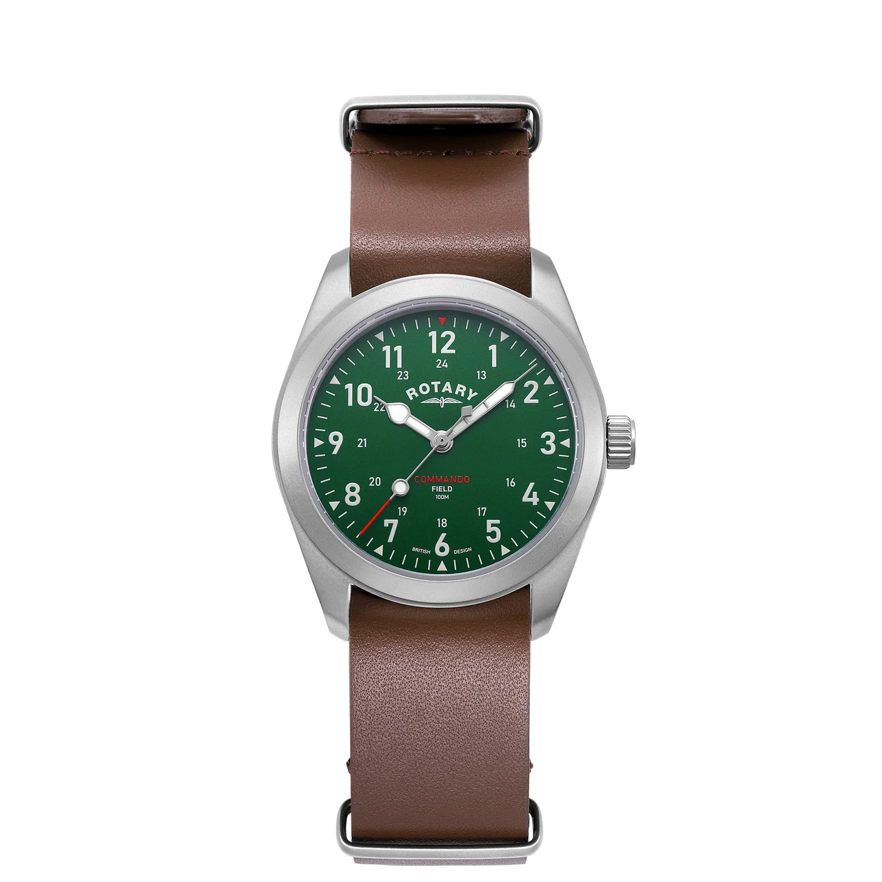 Rotary RW 1895 Field Men Watch Green GS05535/56