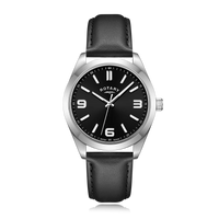 Thumbnail for Rotary Heritage Sport Men's Black Watch