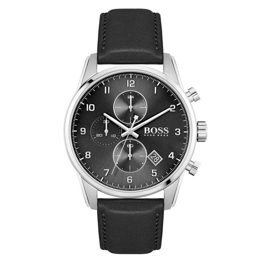 BOSS Men's Watch Chronograph Skymaster Black HB1513782