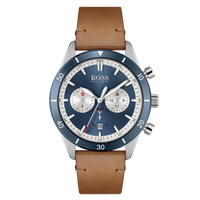 Thumbnail for BOSS Men's Watch Chronograph Santiago Blue HB1513860