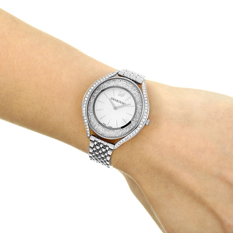 Swarovski Watch Crystalline Aura Silver 5519462 – Watches & Crystals
