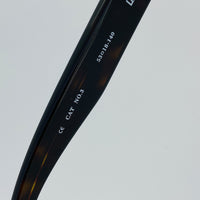 Thumbnail for Ann Demeulemeester Sunglasses D-Frame Tortoise Shell and Brown