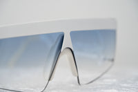 Thumbnail for Jeremy Scott Ladies Rectangular Grey Sunglasses 6JSSIGNATURESHADESWHITE