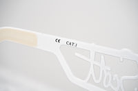 Thumbnail for Jeremy Scott Ladies Rectangular Grey Sunglasses 6JSSIGNATURESHADESWHITE